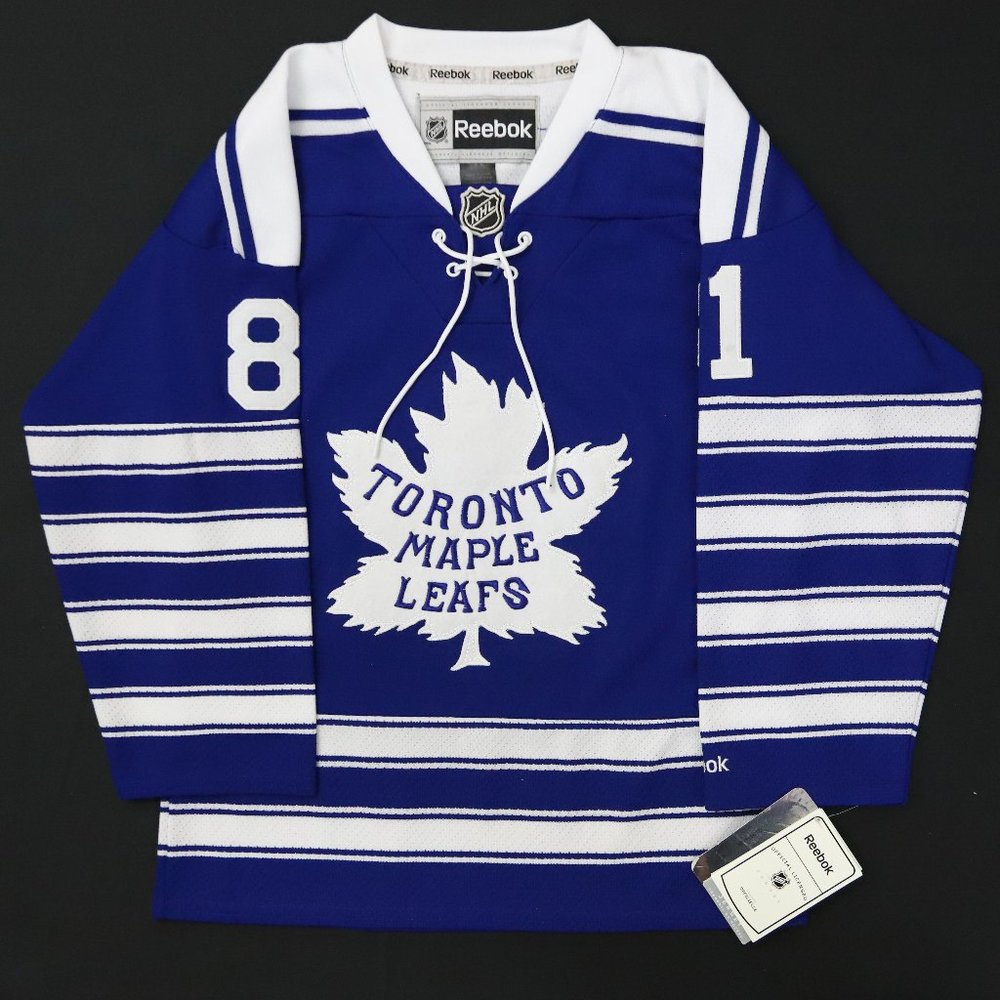 LAST CHANCE NWT Kessel Maple Leafs 2014 Winter Classic Reebok Jersey Size Y S/M